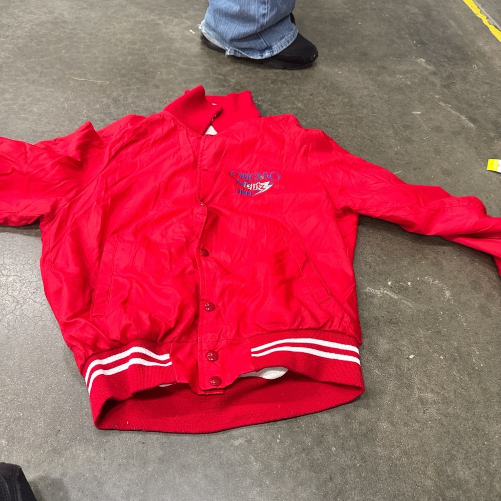 Champion Red Varsity Jacket